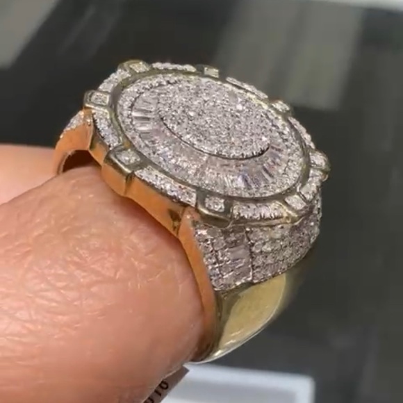 10k solid gold NOT PLATED NOT CZ + FREE APPRAISAL dou. FREE posh authentication! - Picture 4 of 4